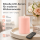 Deluxe Homeart LED Kerze mit Timerfunktion Hell Rosa