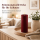 Deluxe Homeart LED Kerze mit Timerfunktion Burgogne Dunkel Rot