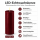 Deluxe Homeart LED Kerze mit Timerfunktion Burgogne Dunkel Rot