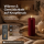 Deluxe Homeart LED Kerze mit Timerfunktion Burgogne Dunkel Rot