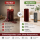 Deluxe Homeart LED Kerze mit Timerfunktion Burgogne Dunkel Rot