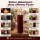 Deluxe Homeart LED Kerze mit Timerfunktion Burgogne Dunkel Rot