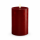 Deluxe Homeart LED Kerze mit Timerfunktion Burgogne Dunkel Rot
