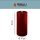 Deluxe Homeart LED Kerze mit Timerfunktion Burgogne Dunkel Rot
