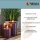 Deluxe Homeart LED Kerze mit Timerfunktion Burgogne Dunkel Rot