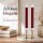 Deluxe Homeart LED Stabkerze mit Timerfunktion Burgogne Dunkel Rot