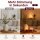 Deluxe Homeart Teelicht 2er Set mit Timerfunktion Burgogne Dunkel Rot