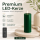 Deluxe Homeart LED Kerze mit Timerfunktion Dunkel Grün