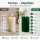 Deluxe Homeart LED Kerze mit Timerfunktion Dunkel Grün
