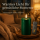 Deluxe Homeart LED Kerze mit Timerfunktion Dunkel Grün
