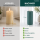 Deluxe Homeart LED Kerze mit Timerfunktion Jade Grün