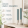Deluxe Homeart LED Stabkerze mit Timerfunktion Jade Grün