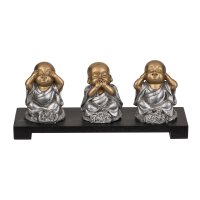 Buddha 3er Figuren Set