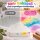 Sprudelnder Badezusatz Wolke 100g Weiß Bunt - Badezusatz Regenbogen