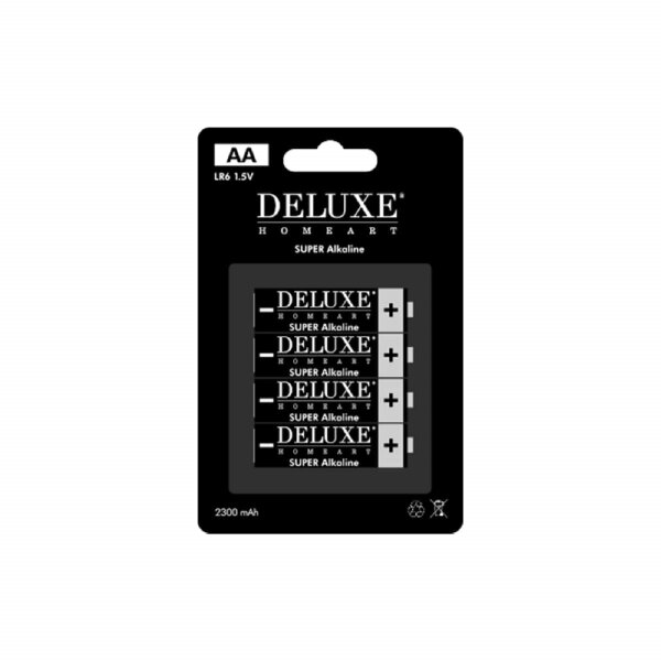Deluxe Homeart Batterie 4er Set Typ AA