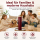 Deluxe Homeart LED Kerze mit Timerfunktion Burgogne Dunkel Rot
