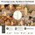 Deluxe Homeart LED Kerze mit Timerfunktion Creme
