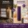 Deluxe Homeart LED Kerze mit Timerfunktion Dunkel Lila
