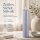 Deluxe Homeart LED Kerze mit Timerfunktion Dust Blue