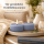 Deluxe Homeart LED Kerze mit Timerfunktion Dust Blue Großes Teelicht