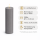 Deluxe Homeart LED Kerze mit Timerfunktion Grau