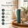 Deluxe Homeart LED Kerze mit Timerfunktion Jade Grün