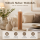 Deluxe Homeart LED Kerze mit Timerfunktion Karamell Braun