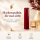 Deluxe Homeart LED Kerze mit Timerfunktion Bordeaux