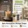 Deluxe Homeart LED Kerze mit Timerfunktion Sand