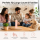 Deluxe Homeart LED Kerze mit Timerfunktion Hell Rosa