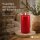 Deluxe Homeart LED Kerze mit Timerfunktion Rot