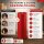 Deluxe Homeart LED Kerze mit Timerfunktion  Rot