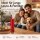Deluxe Homeart LED Kerze mit Timerfunktion Rot