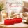 Deluxe Homeart LED Kerze mit Timerfunktion Rot Großes Teelicht