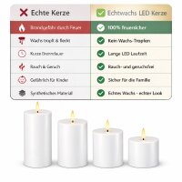 Deluxe Homeart LED Geschenkbox Set Weiß