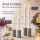 LED Stabkerzen Weiß 2er Set
