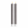 Deluxe Homeart LED Stabkerze 2er Set Grau
