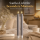 Deluxe Homeart LED Stabkerze 2er Set Grau