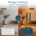 Deluxe Homeart LED Stabkerze 2er Set Petrol