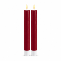 Stabkerzen Bordeaux 2er Set