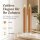 Deluxe Homeart LED Stabkerzen 2er Set Karamellbraun