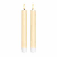 Stabkerzen Creme 2er Set