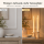 Deluxe Homeart LED Stabkerze 2er Set Creme