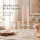 Deluxe Homeart LED Stabkerzen 2er Set Hell Rosa