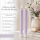Deluxe Homeart LED Stabkerze 2er Set Hell Lila