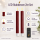 Deluxe Homeart LED Stabkerze 2er Set Burgogne