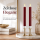 Deluxe Homeart LED Stabkerze 2er Set Burgogne
