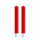 Deluxe Homeart LED Stabkerzen 2er Set Rot