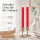 Deluxe Homeart LED Stabkerzen 2er Set Rot