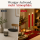 Deluxe Homeart LED Stabkerzen 2er Set Rot